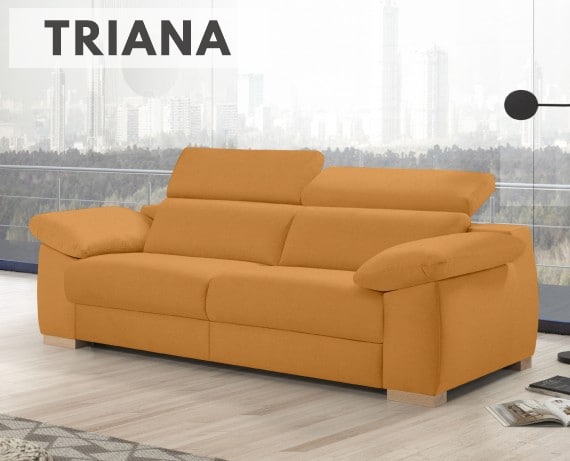 Sofá cama de apertura italiana de tela Triana de StyleKomfort - principal