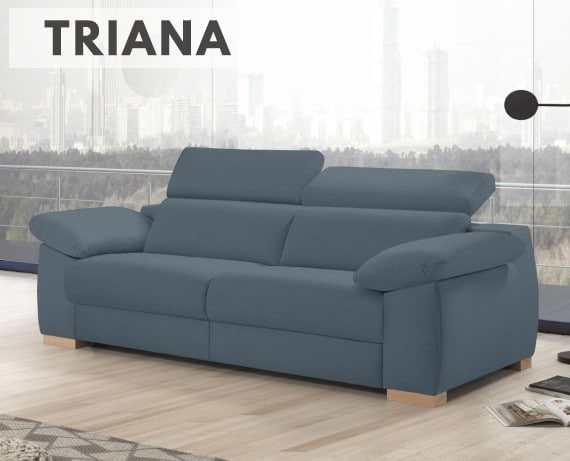 Sofá cama de apertura italiana de tela Triana de StyleKomfort - principal