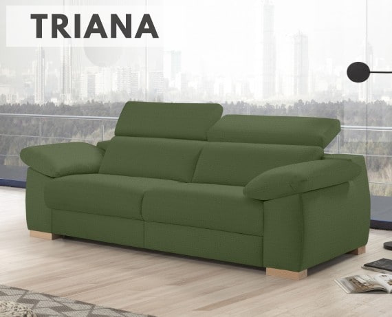 Sofá cama de apertura italiana de tela Triana de StyleKomfort - principal