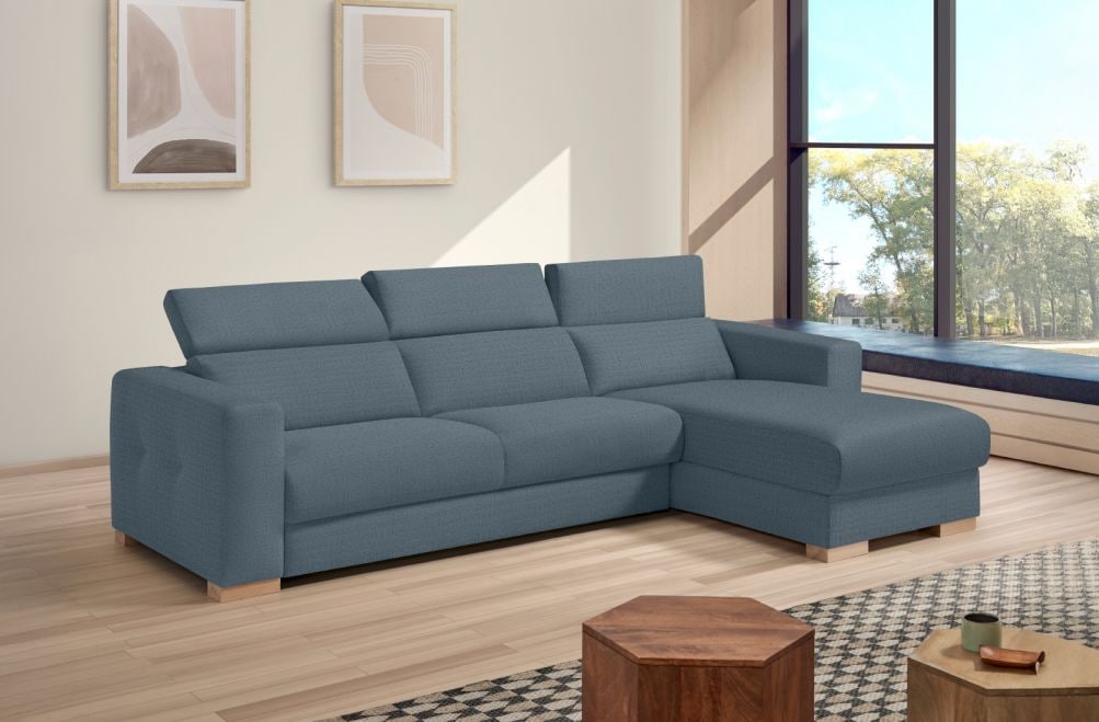 Sofá cama de apertura italiana de tela Tadeo de StyleKomfort - principal