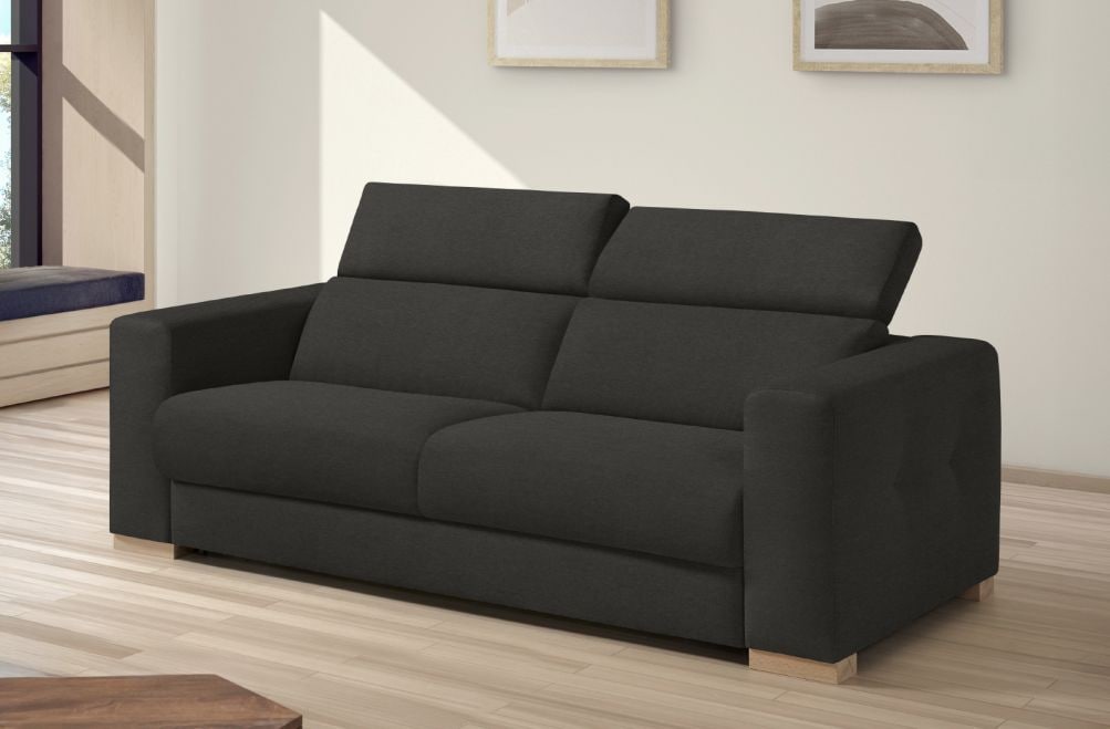 Sofá cama de apertura italiana de tela Tadeo de StyleKomfort - principal