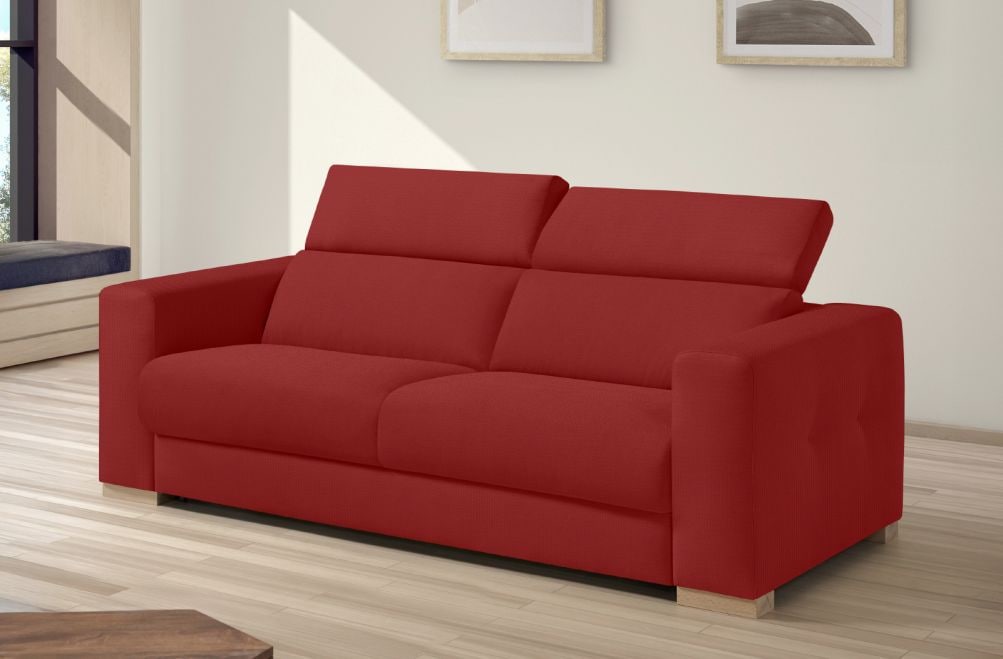 Sofá cama de apertura italiana de tela Tadeo de StyleKomfort - principal