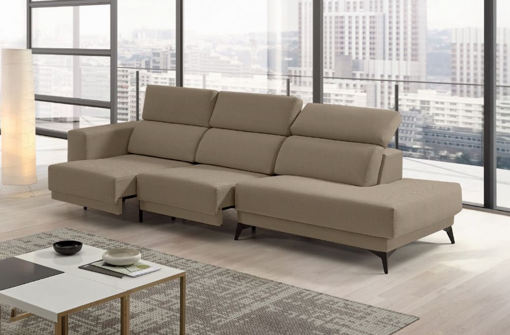 Sofá de tela Agnes Extra de StyleKomfort - principal