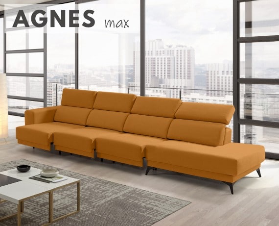 Sofá de tela Agnes Max de StyleKomfort - principal