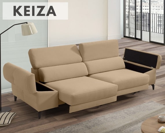 Sofá de tela Keiza de StyleKomfort - principal