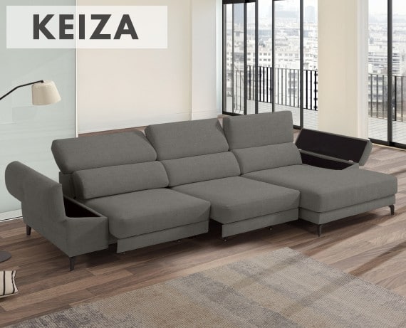 Sofá de tela Keiza de StyleKomfort - principal