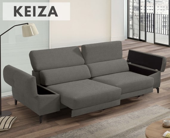 Sofá de tela Keiza de StyleKomfort - principal