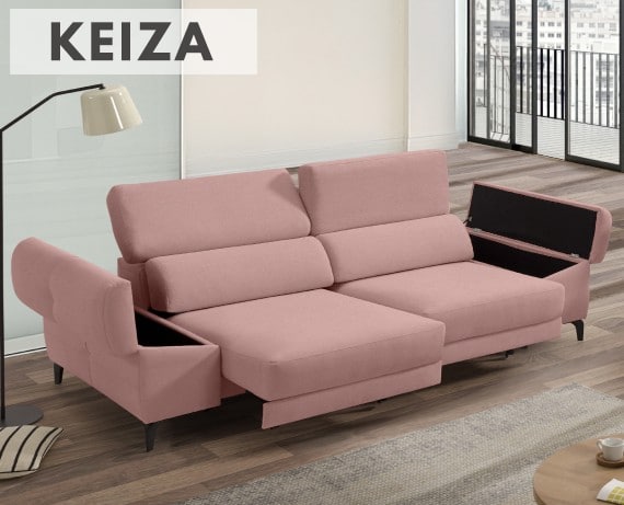 Sofá de tela Keiza de StyleKomfort - principal