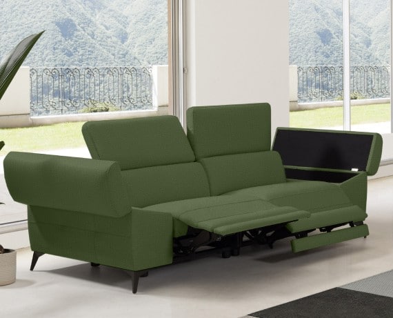 Sofá relax de tela Atika de StyleKomfort - principal
