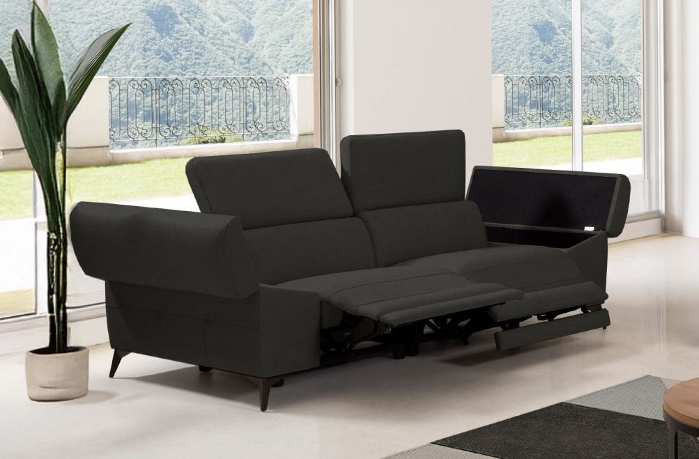 Sofá relax de tela Atika de StyleKomfort - principal