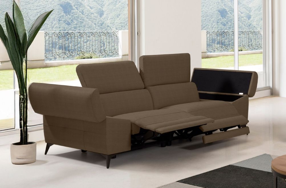 Sofá relax de tela Atika de StyleKomfort - principal