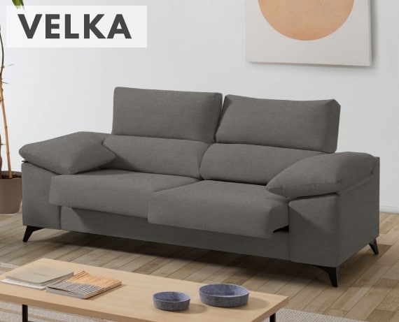 Sofá de tela Velka de HOME - principal