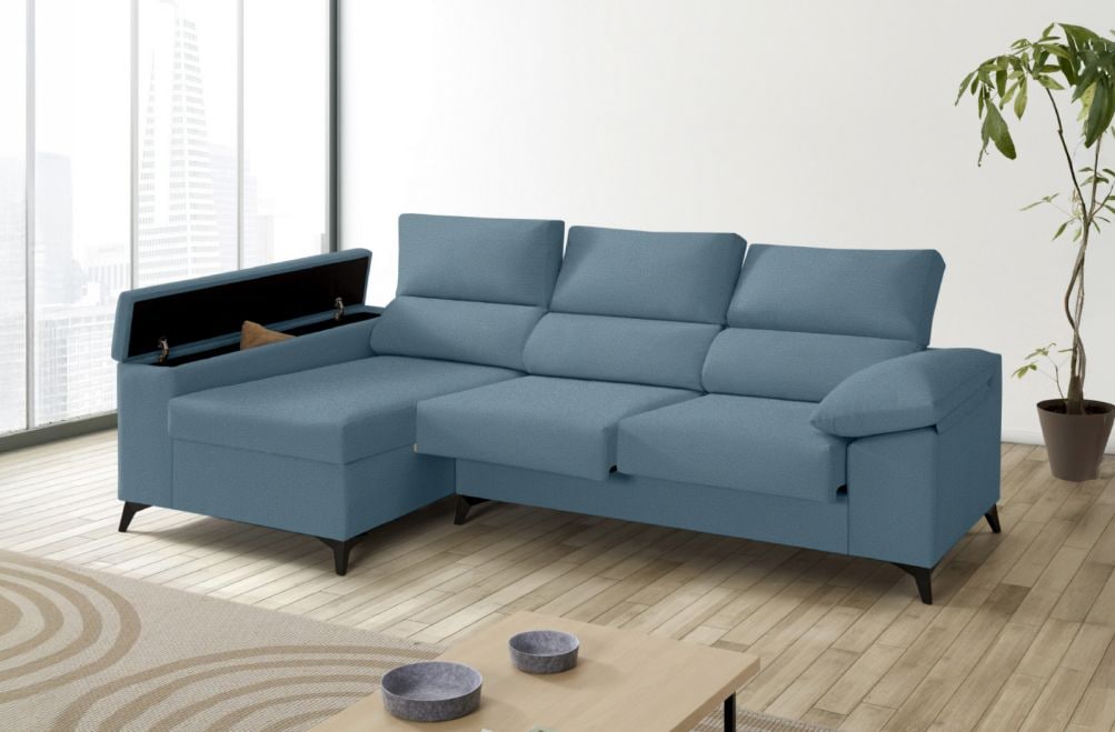 Sofá de tela Velka de HOME - principal