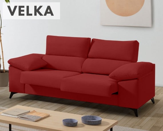 Sofá de tela Velka de HOME - principal