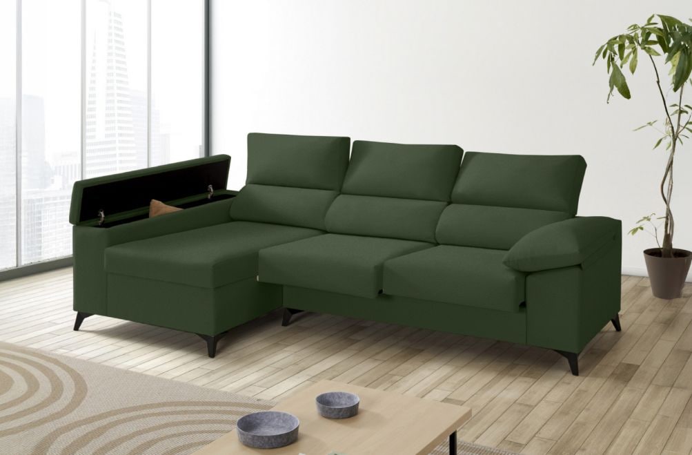 Sofá de tela Velka de HOME - principal