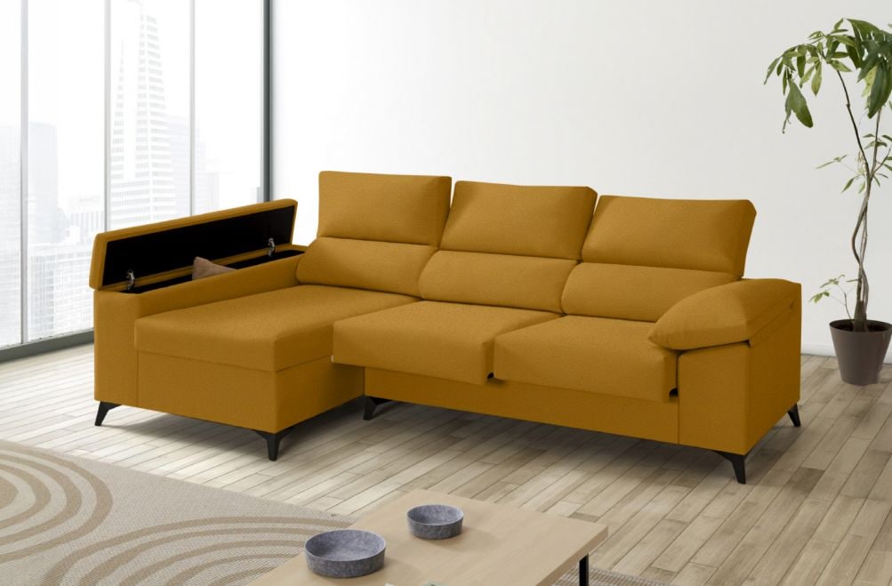 Sofá de tela Velka de HOME - principal