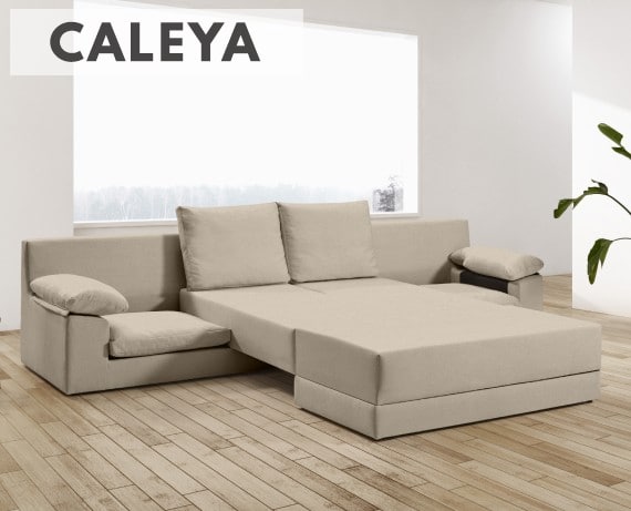 Sofá modular de tela Caleya de HOME - principal