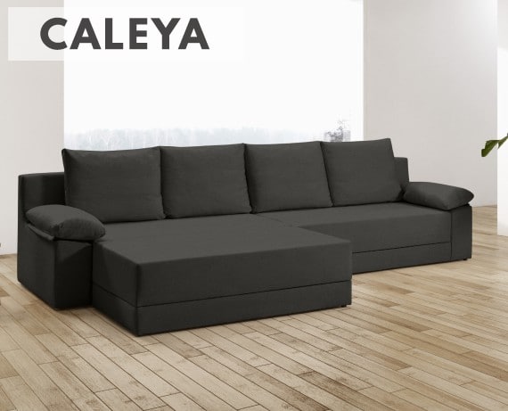 Sofá modular de tela Caleya de HOME - principal