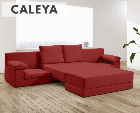 Sofá modular de tela Caleya de HOME - principal
