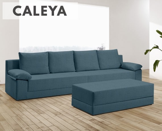 Sofá modular de tela Caleya de HOME - principal