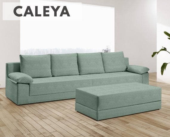Sofá modular de tela Caleya de HOME - principal