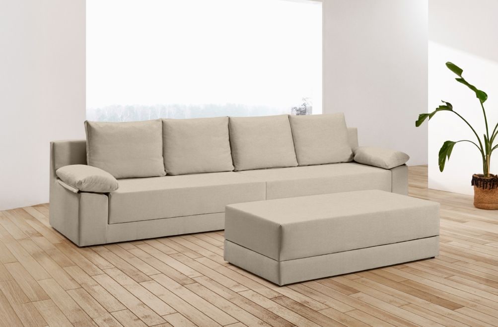 Sofá modular de tela Caleya de HOME - principal