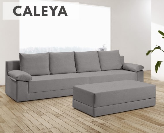 Sofá modular de tela Caleya de HOME - principal