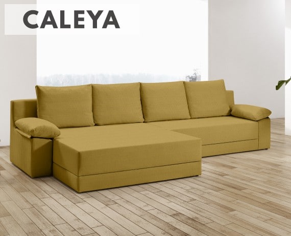Sofá modular de tela Caleya de HOME - principal