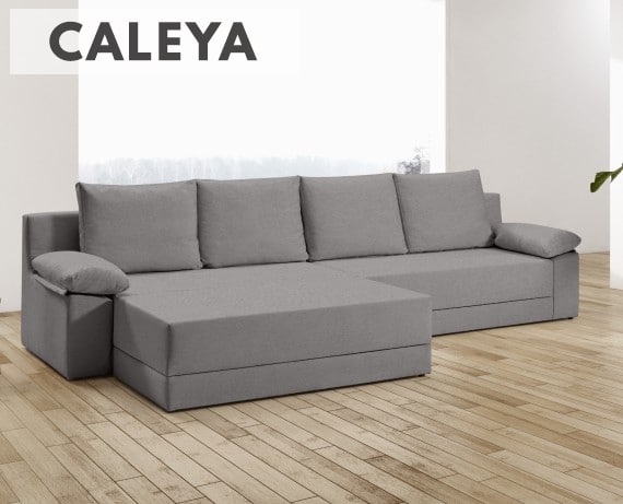 Sofá modular de tela Caleya de HOME - principal