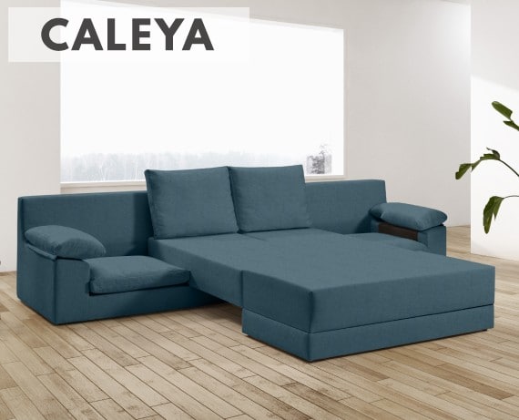 Sofá modular de tela Caleya de HOME - principal