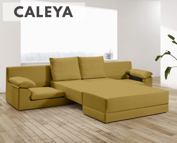 Sofá modular de tela Caleya de HOME - principal