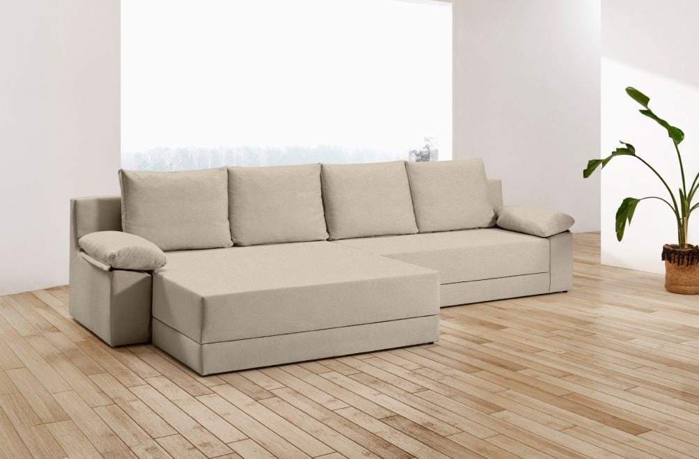 Sofá modular de tela Caleya de HOME - principal