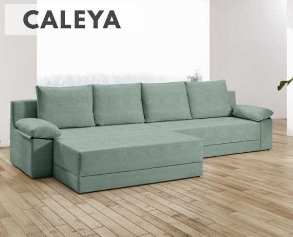 Sofá modular de tela Caleya de HOME - principal