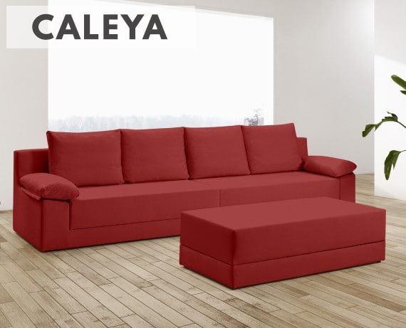 Sofá modular de tela Caleya de HOME - principal