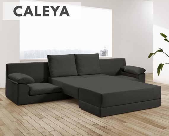 Sofá modular de tela Caleya de HOME - principal