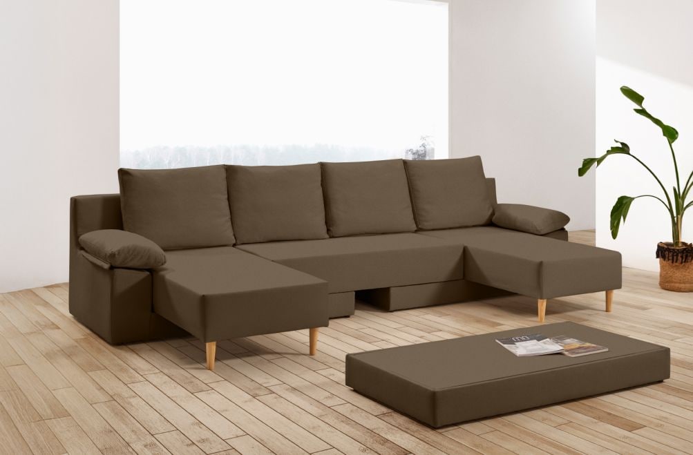 Sofá modular de tela Caleya de HOME - principal