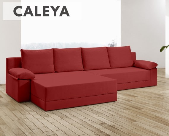 Sofá modular de tela Caleya de HOME - principal
