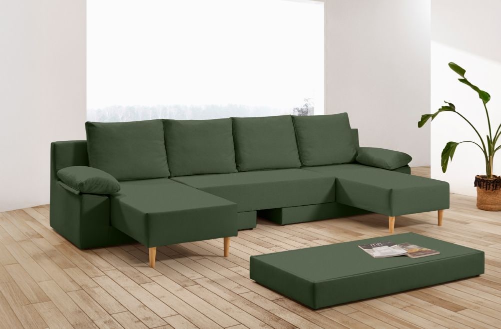 Sofá modular de tela Caleya de HOME - principal