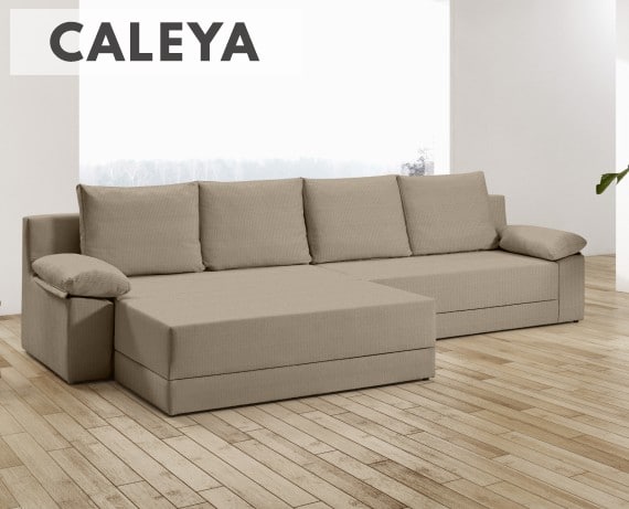 Sofá modular de tela Caleya de HOME - principal