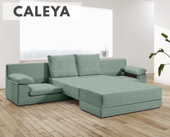 Sofá modular de tela Caleya de HOME - principal