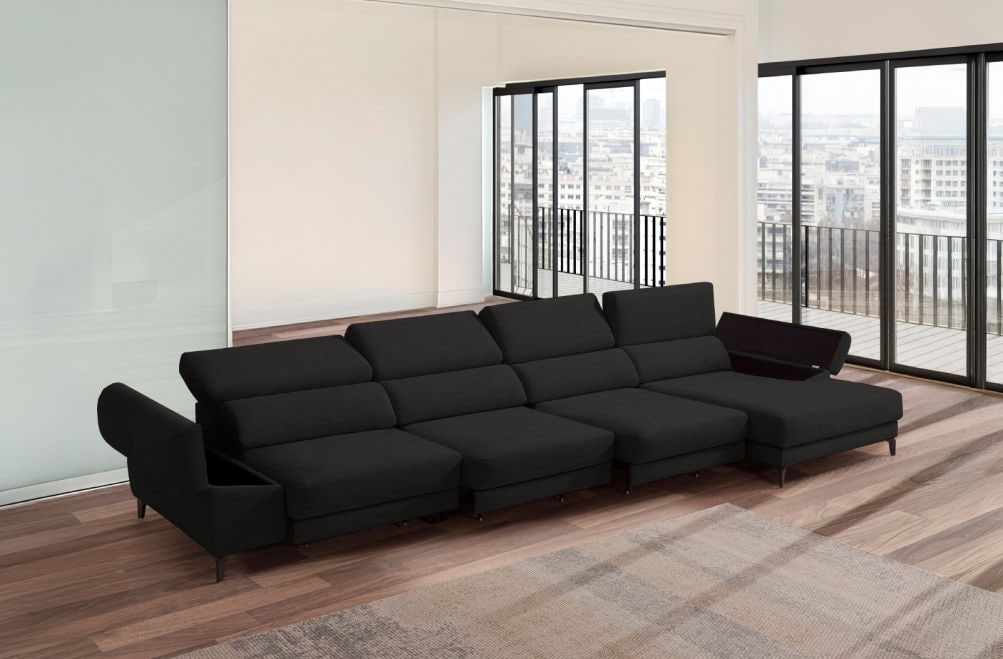 Sofá de tela Keiza Plus de StyleKomfort - principal