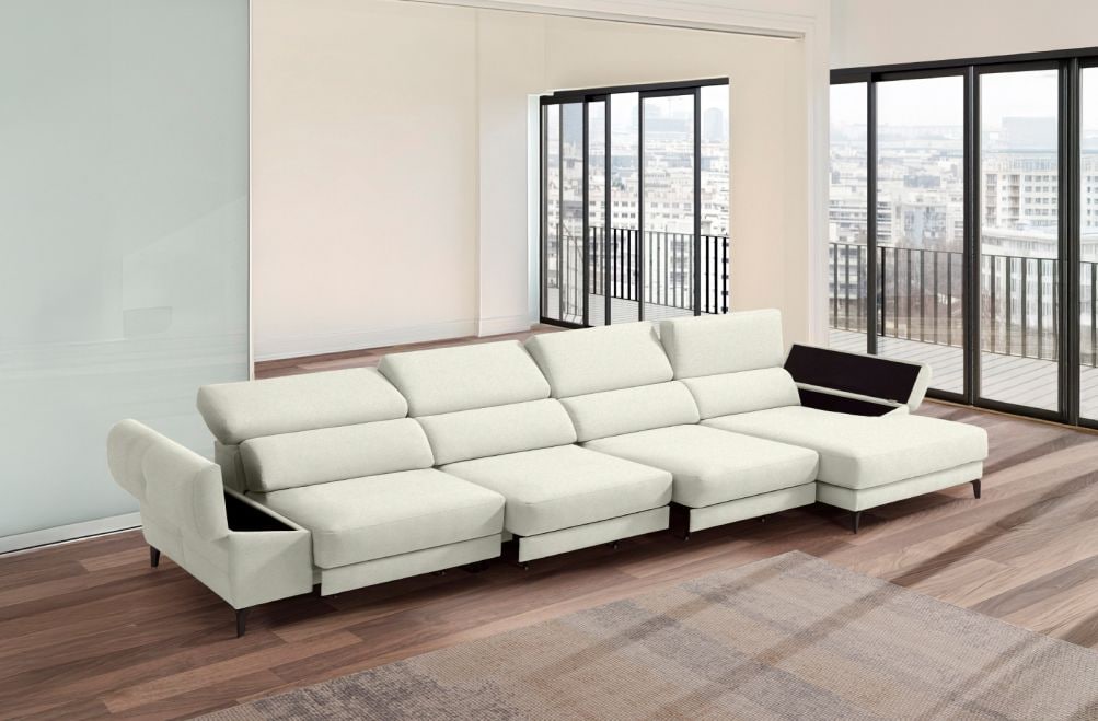 Sofá de tela Keiza Plus de StyleKomfort - principal