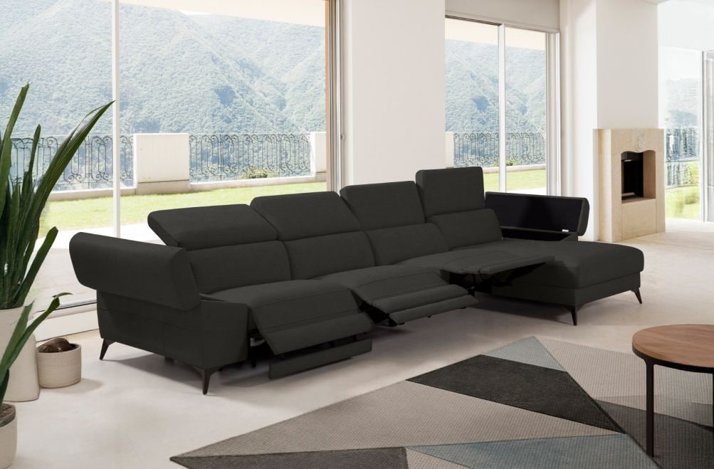 Sofá relax de tela Atika Plus de StyleKomfort - principal