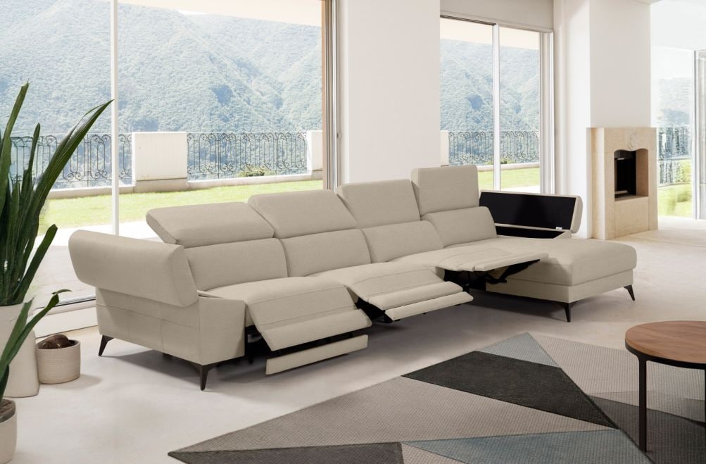 Sofá relax de tela Atika Plus de StyleKomfort - principal