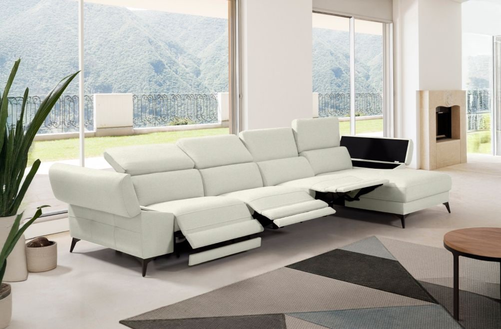 Sofá relax de tela Atika Plus de StyleKomfort - principal