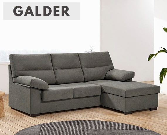 Sofá de tela Galder de HOME - principal