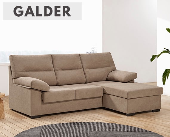 Sofá de tela Galder de HOME - principal