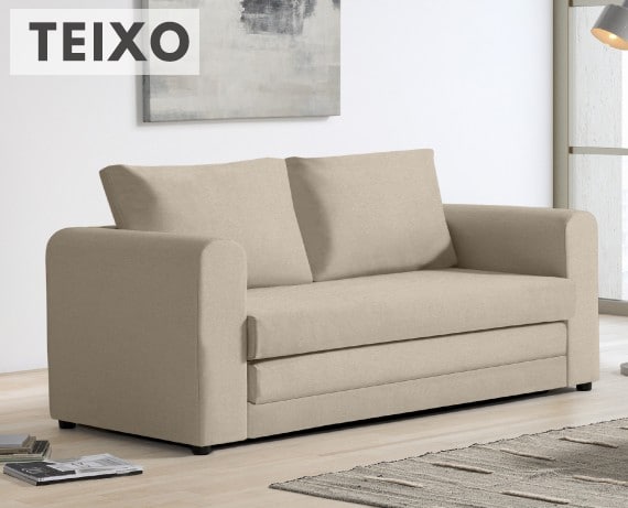 Sofá cama de tela Teixo de HOME - principal