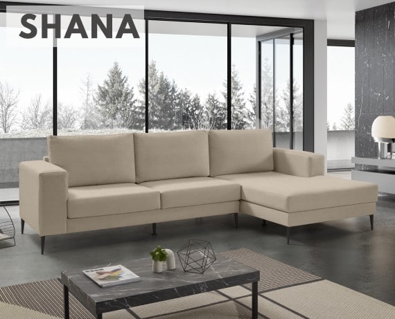 Sofá de tela Shana de HOME - principal