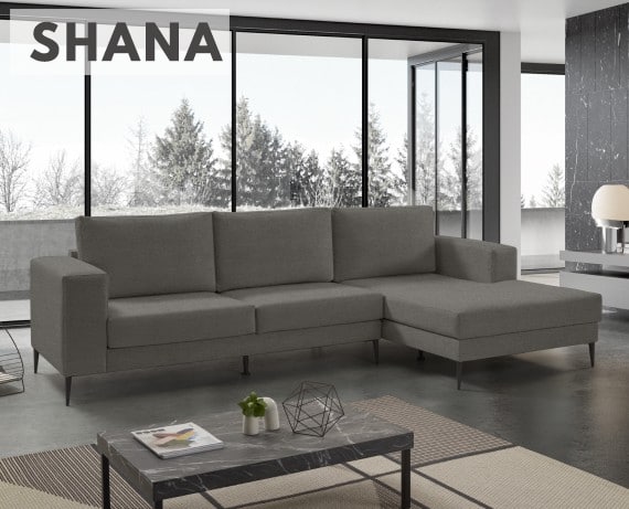 Sofá de tela Shana de HOME - principal